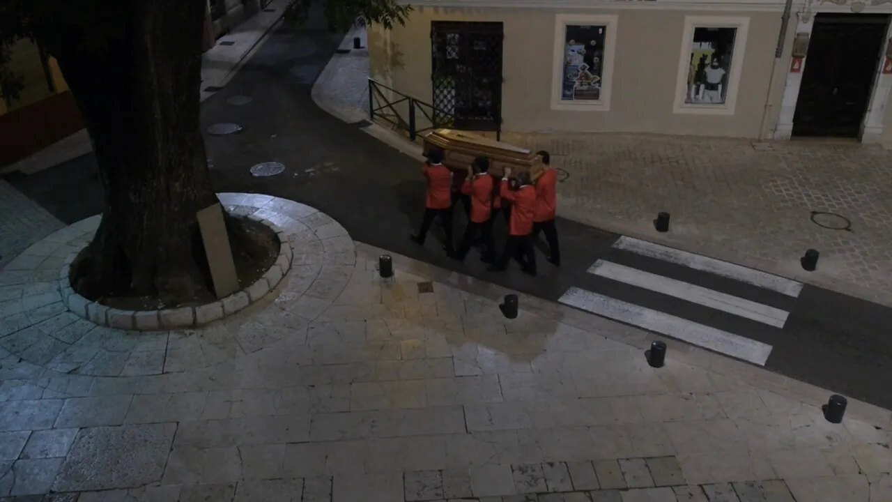 Séquence du cerceuil